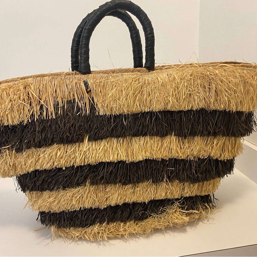 Kayu Straw Tote Bag